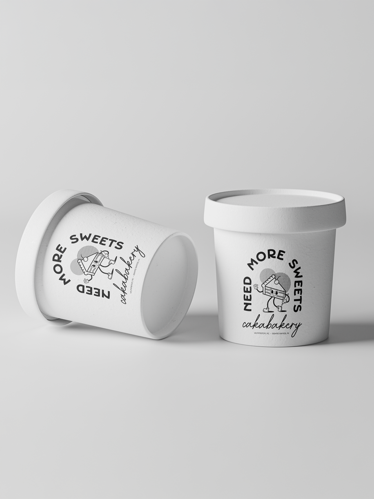 Cakabakery Container Mockup